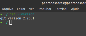 como ver se o git esta instalado